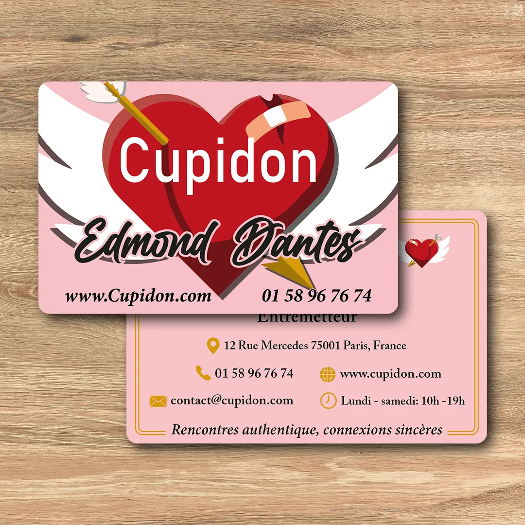 Carte de visite Cupidon